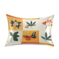 thumbnail image 7 of Yayeee Pillowcase Standard Size Set of 2 Satin Wrinkle Resistant Pillow Case, Cartoon Plants, 7 of 7