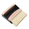 thumbnail image 4 of TISHITA Mini Broom Dustpan Set Wood Handle Multifunctional Portable Sweeping Brush Household Cleaning for Snacks Home Crevices Office black sisal bristles, 4 of 8