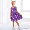 thumbnail image 7 of Girls Dress Ghost Stars Sleeveless Dress for Girls Hem A-Line Casual Sundress, 7 of 7