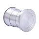 thumbnail image 5 of Taza de agua plegable de acero inoxidable, taza retráctil de viaje portátil para exteriores,, 5 of 6