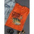 thumbnail image 3 of Explore Nature Every Day Shaped T-Shirt Women -Image by Shutterstock, Female Medium, 3 of 4
