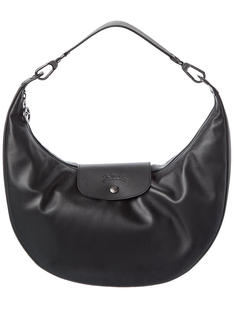 Longchamp Le Pliage Xtra Leather Shoulder Bag, Black - Walmart.com