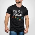 thumbnail image 2 of Personalized Dog Dad Shirts for Men, Best Dog Dad Ever Tshirt Gifts Fathers Day, Custom Funny Dogfather T-Shirt (TS17) (4XL), 2 of 6