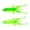 Yellow green 3, variant on 8 PCS Soft Crawfish Lures Plastic Fishing Craw Baits Artificial Fishing Lures Baits Swimbait for Carp Bass Fishing