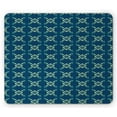 thumbnail image 1 of Geometric Mouse Pad, Repetitive Design Elements Modern Geometrical Shapes Abstract, Rectangle Non-Slip Rubber Mousepad, Dark Sky Blue Pale Green, by Ambesonne, 1 of 2