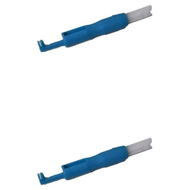 Transemion 1/2/3/5 Universal Adults Needle Threader Sewing Embroidery Wires Plastic Threading Tools DIY Crafting Handicraft Accessory 17cm 2PCS