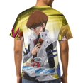 thumbnail image 6 of Yu-Gi-Oh Characters Unisex Short Sleeve T Shirt Daily Novelty 3D Printed T-Shirts Soft Comfortable Tee Shirt Top For Men And Women, 6 of 7