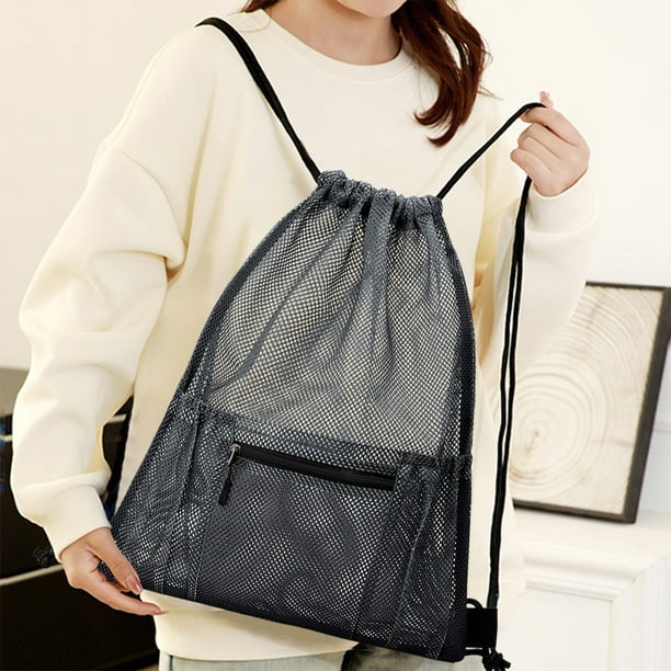 Drawstring Backpack Drawstring Pocket Sports Backpack Student Basketball Football Bag Beach Bag Cycling And Hiking