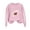 Pink, variant on Fengactive Graphic Print Shirts for Women Plus Size Pullover Shirts Casual Long Length Sleeve Crewneck Fall Fashion Tops