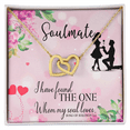 thumbnail image 2 of To My Girlfriend SoulMate Inseparable Necklace, 2 of 20