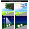 thumbnail image 4 of Luz Solar de ladrillo de vidrio, cubo de hielo Solar, luz LED, lámpara de ladrillo de cristal, luces decorativas de cubo de roca de hielo para jardín y patio, 4 of 6