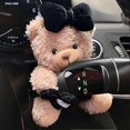 thumbnail image 1 of Cute Interior Accessories for Windshield Wiper Gear Lever & Shift Grip, Unique Car Ornaments Teddy Bear Plush Decor for Vehicle Interior, 1 of 5