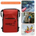thumbnail image 4 of Unisex Waterproof Backpack Wear Resistance 25L for Camping Boating Surfing Beach, 4 of 8