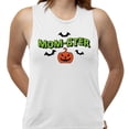 thumbnail image 2 of Momster Women's Muscle Tank Medium White, 2 of 5