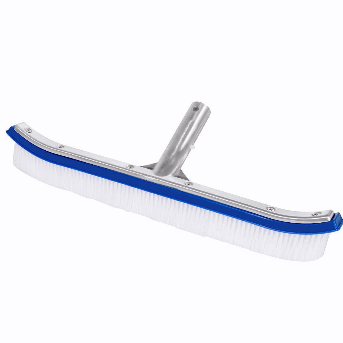 Swimming Pool Brush 18" Cleaning Brush Stainless Steel Pool Brushes for
