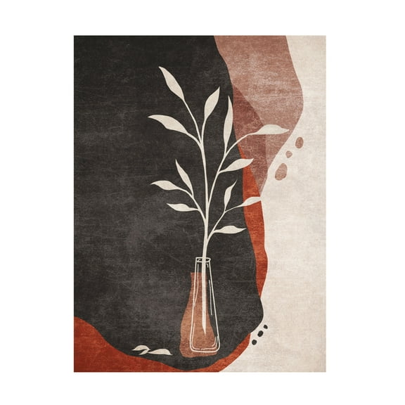 Trademark Fine Art Emel Tunaboylu  Rectangle 6 Canvas Wall Art