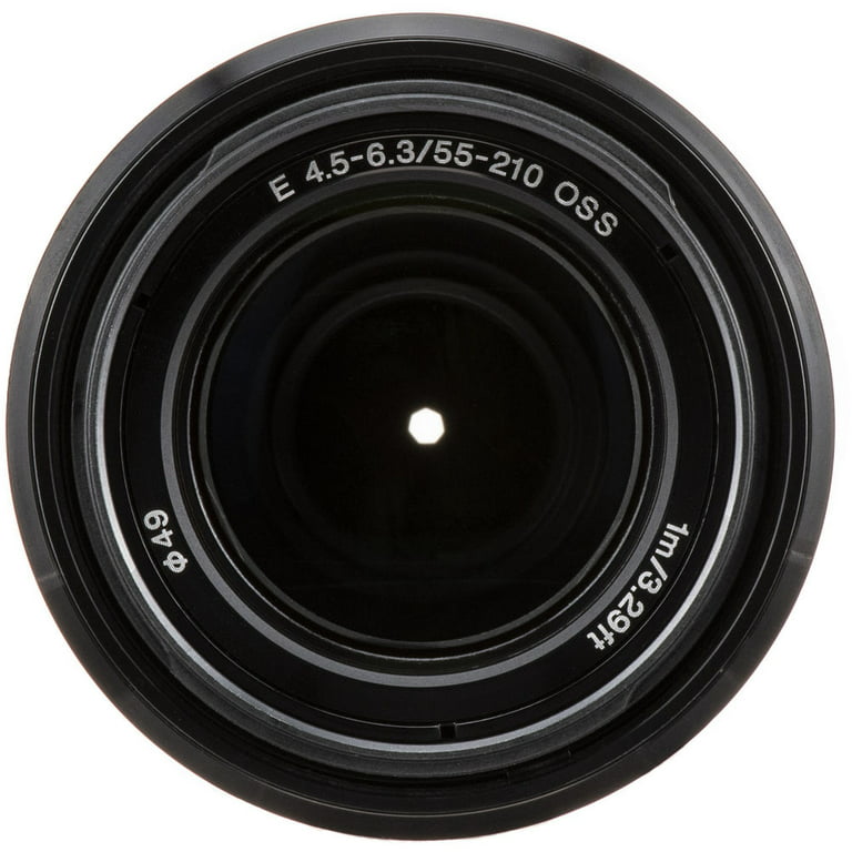 Sony E 55-210mm f/4.5-6.3 OSS Lens (Black) - Walmart.com