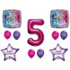 SHIMMER AND SHINE 5th Fifth HAPPY Birthday Party Balloons Decoration Supplies Genie Nick by Qualatex