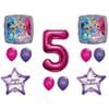 SHIMMER AND SHINE 5th Fifth HAPPY Birthday Party Balloons Decoration Supplies Genie Nick by Qualatex