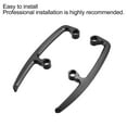 thumbnail image 3 of Unique Bargains 1 Set Motorcycle Passenger Grab Bar Rear Seat Rail Handle for Kawasaki Z650 2017-2022 Black, 3 of 6