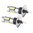thumbnail image 2 of Pair 12V H1 4014 30SMD LED White Car Fog DRL Light Lamp 6500K Bulbs, 30SMD LEDs, Direct Replacement, 2 of 7
