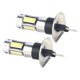 thumbnail image 3 of 1 par 12V H1 4014 30SMD LED blanco coche niebla DRL lámpara de luz 6500K bombillas, 3 of 8