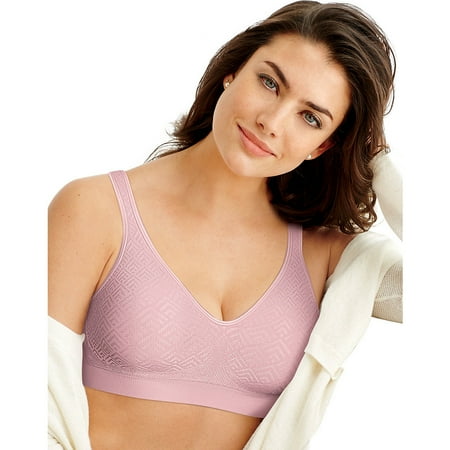 

Women s Bali 3484 Comfort Revolution ComfortFlex Fit Wirefree Bra (Hush Pink XL)