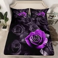thumbnail image 2 of Castle Fairy Girls Romantic Rose Full Size Sheets,Happy Valentine's Day Bed Sheets, 2 of 7