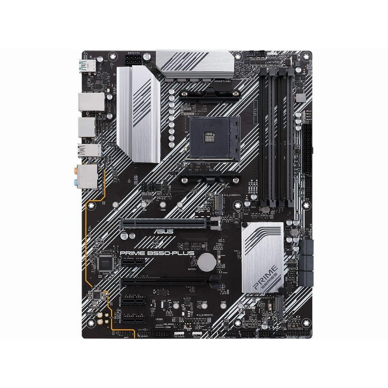 ASUS PRIME B550-PLUS AM4 AMD B550 SATA 6Gb/s USB 3.0 HDMI ATX AMD