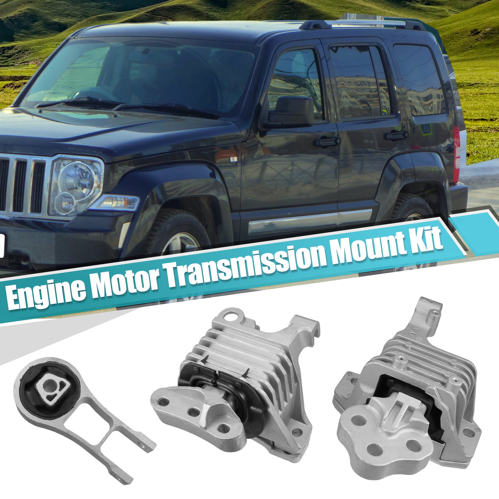1 Set Engine Motor Transmission Mounts 68192831AF 68418876AB for 