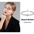thumbnail image 4 of Adjustable Cremation Jewelry Rose Flower Urn Bracelet for Ashes for Women Urn Keepsake Memorial Bracelet Urn Bangle Ashes Holder, 4 of 7