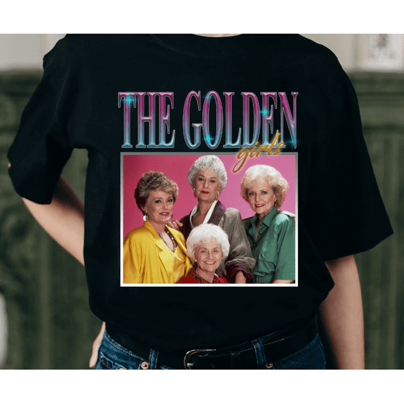 The Golden Girls Homage T-Shirt, The Golden Girls Movie Shirt, TV Series Shirt, 90s Movie Shirt, The Golden Girls Shirt For Fans