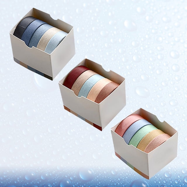 WHAMVOX Ensemble de 15 Rouleaux de Washi Tapes pour les Amateurs de Papeterie et de Papeteries
