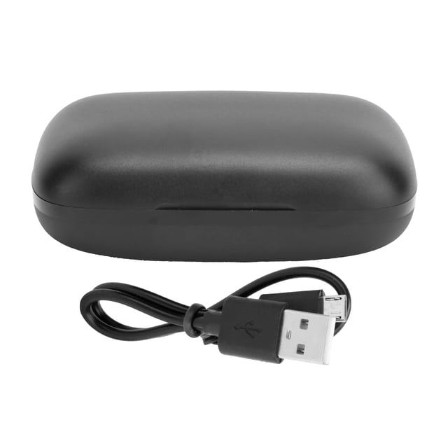 Auriculares Bluetooth S19TWS, inalámbricos, con orejas colgantes, para deportes al aire libre en casa, color negro