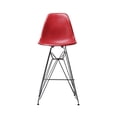 thumbnail image 1 of Heavenly Collection Chrome & Rouge Tabouret de Bar, 1 of 3