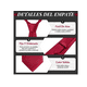 thumbnail image 2 of Juego De Corbatas De Gemelos Para Hombre Caja De Regalo Xtellar rojo, 2 of 4