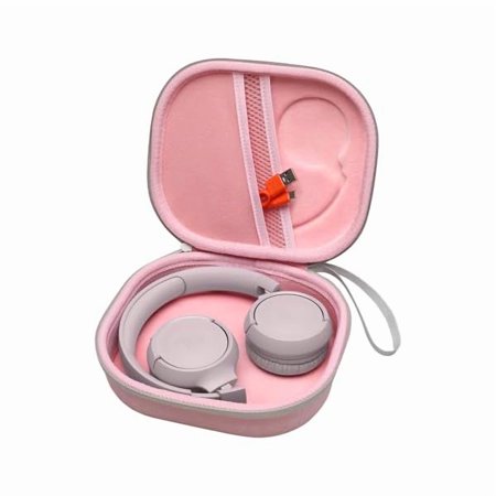 wonima10 LTGEM Case Compatible with JBL Tune 510BT 520BT 500BT 570BT 660NC 710BT 720BT 770NC & Live 460NC 660NC 670NC 770NC 760NC Headphoness, Pink