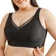 thumbnail image 1 of Sujetador bralette cómodo sin aros para mujer, de malla, sin costuras, con push-up, sin aros, para uso diario, tallas M-XXXXXXL, 1 of 5