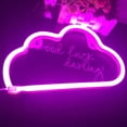 thumbnail image 2 of Luz de neón BRILLAR letrero de nube LED decoración de pared rosa, 2 of 5