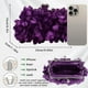 thumbnail image 3 of Bolso de mano JAMBHALA Elegante monedero de noche para mujer, color morado, 3 of 8