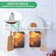 thumbnail image 6 of Orange Sunset Cloud Art Oven Mitts Pot Holders 2 pcs Heat Resistant for Kitchen Baking Grilling, 6 of 7