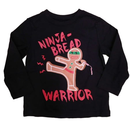 Okie Dokie - Toddler Boys Black Ninja Bread Warrior ...