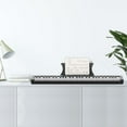 thumbnail image 2 of Yeshouse Portable 61-Key Electric Piano Keyboard with Semi-Weighted Keys, Built-in Speakers, Stand, Pedal & Seat, 2 of 8