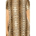 thumbnail image 6 of Women's Printed Short Sleeve Dress with Round Neckline and Side Pockets, 6 of 7