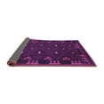 thumbnail image 2 of Ahgly Company Indoor Round Southwestern Purple Country Area Rugs, 8' Round, 2 of 4