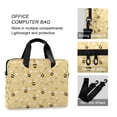 thumbnail image 4 of FORMRS 16" Laptop Bag Carrying Sleeve Case with Handle Travel Shoulder Briefcase, Cute Bee Pattern, 4 of 8
