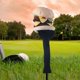 thumbnail image 1 of cubierta para la cabeza del palo de golf en forma de hamburguesa n. degree 1 Cubierta para la cabeza del conductor Animal Fairway 400cc Protector de Macarena Casco de golf, 1 of 8