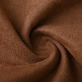 thumbnail image 5 of 1/4 Zip Pullover Womens Winter Faux Suede Patchwork Sweater Tops Pocket Fuzzy Fleece Lapel Stand Collar Sweatshirt (L, Brown), 5 of 6