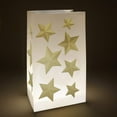 thumbnail image 2 of LumaBase Battery Operated LumaLite Luminaria Kit with Timer - Set of 6 (Tan), 2 of 11
