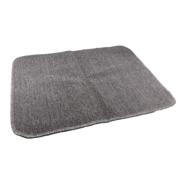 Alfombra de suelo para jugar y gatear 110x70cm gris